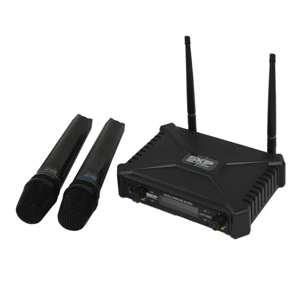 SET DE MICROFONOS DUO SKP MOD (UHF-300D)