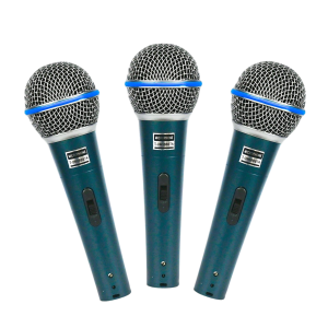 PAQUETE DE 3 MICROFONOS PRO SOUND MOD (T-DM58BETA)