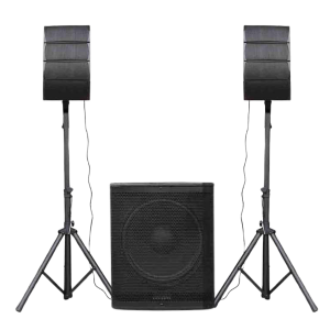 SISTEMA MAX SOUND MINI ARRAY Y SUBWOOFER 18" (COMPACT 18-400)