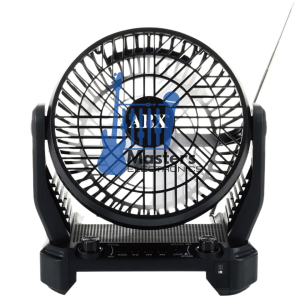 VENTILADOR PORTATIL RECARGABLE CON BOCINA Y BLUETOOTH (RXF-40)