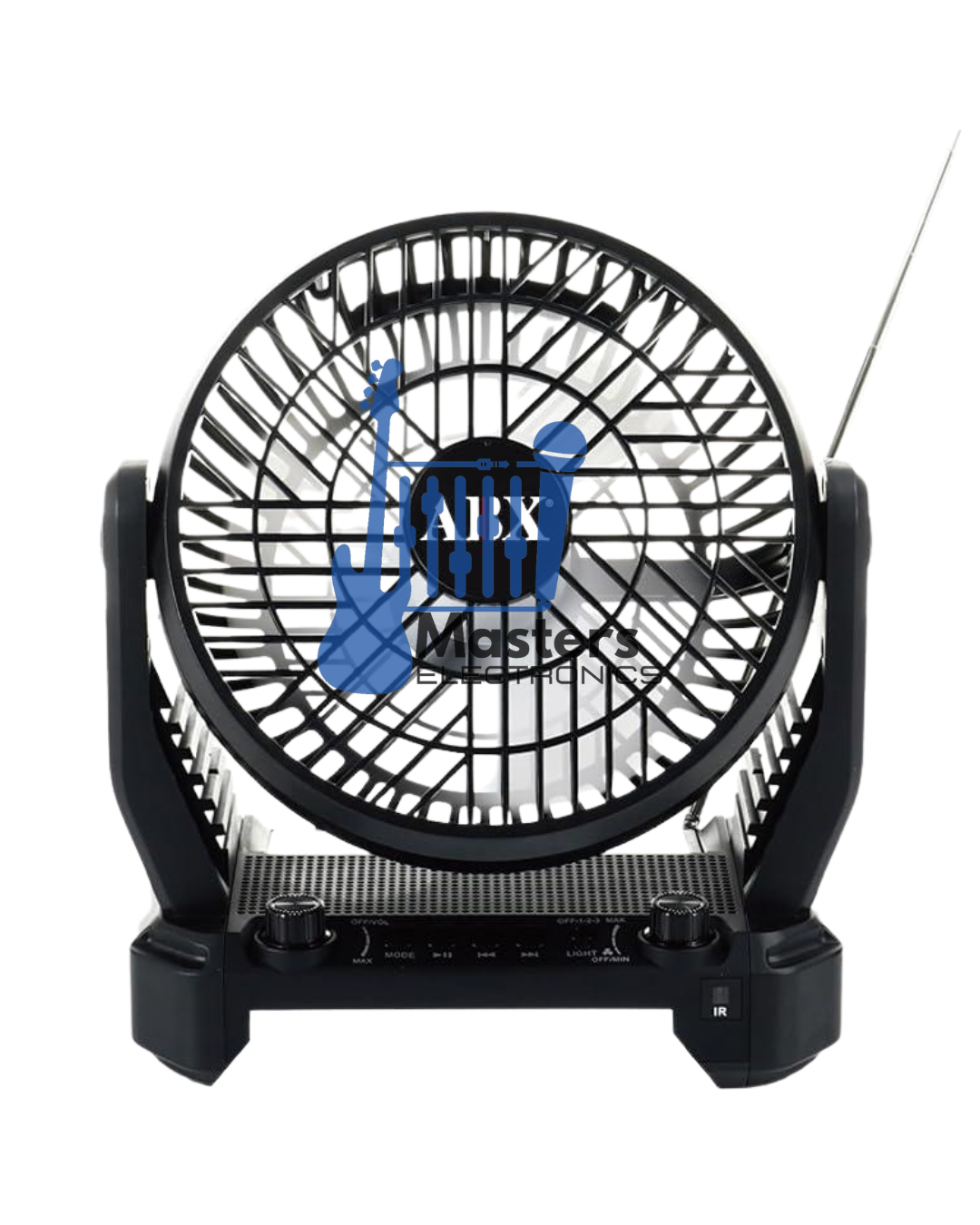 VENTILADOR PORTATIL RECARGABLE CON BOCINA Y BLUETOOTH (RXF-40)