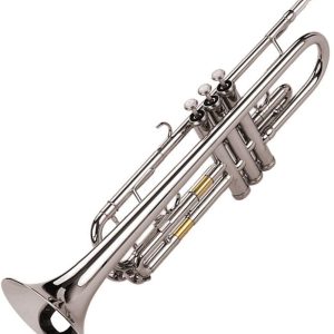 TROMPETA CROMADA C/ ESTUCHE MOD (TP8000C-N)