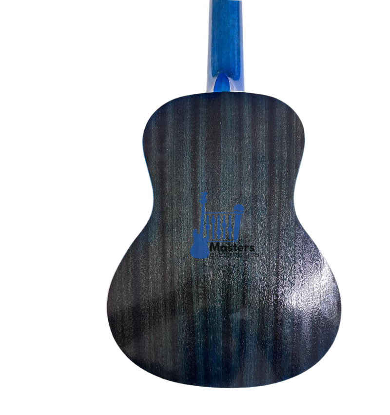 UKULELE CONCIERTO AZUL PACK FUNDA, CINCHO, CUERDA AFINADOR MOD (EGUK-004BL) - Imagen 3