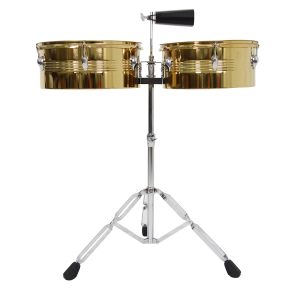 TIMBALES DORADOS M&F (D13T-14-15GOLD)