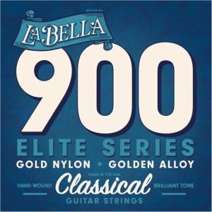 SET DE CUERDAS DORADAS LA BELLA P/ GUITARRA CLASICA  (LB-900)