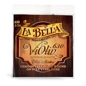 SET DE CUERDAS PROFECIONALES LA BELLA PARA VIOLIN (LB-630-4/4)