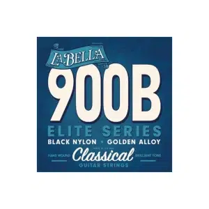 SET DE CUERDAS NEGRAS LA BELLA P/ GUITARRA CLASICA  (LB-900B)